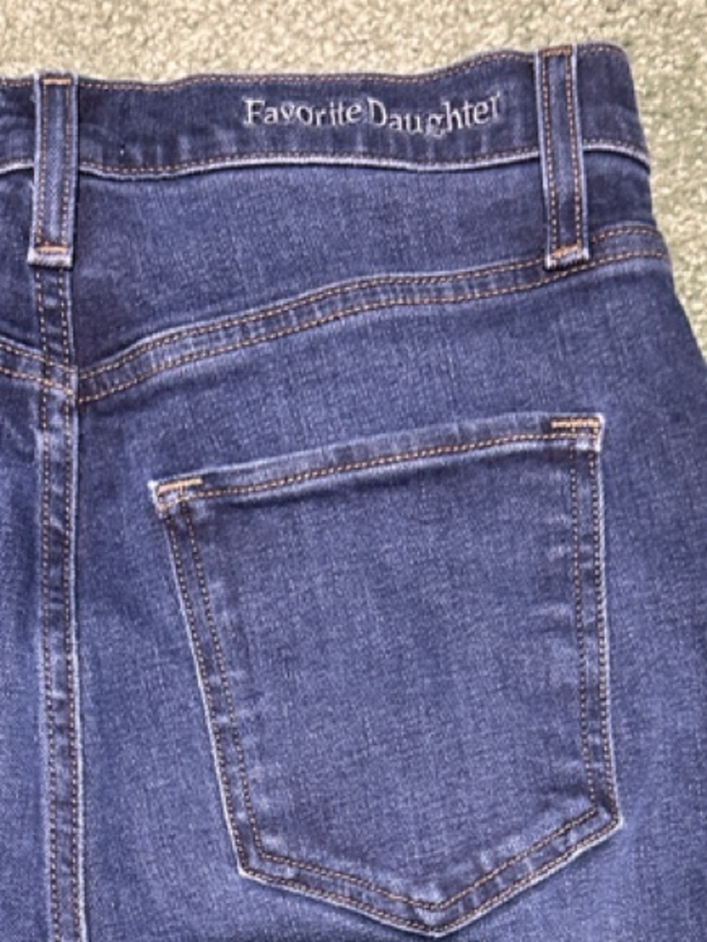 Favorite Daughter The Valentina Dark Indigo High-Rise Boot-Cut Jeans - Picture 8 of 13